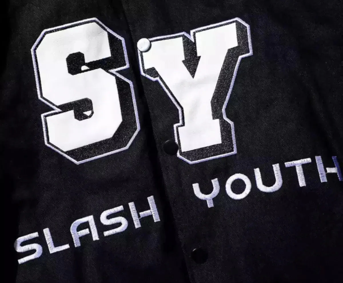 SLASH YOUTH RACING EMBROIDERED JACKET - Image 3