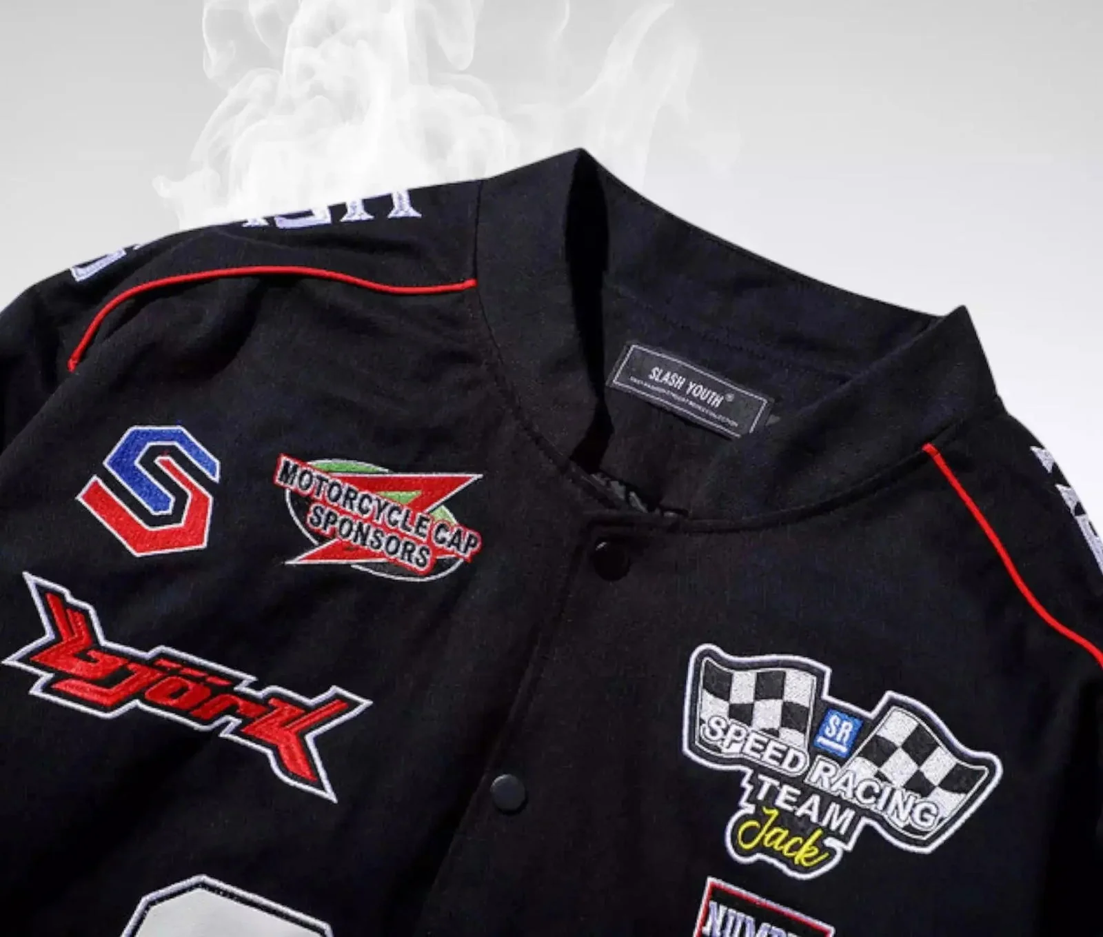 SLASH YOUTH RACING EMBROIDERED JACKET - Image 5
