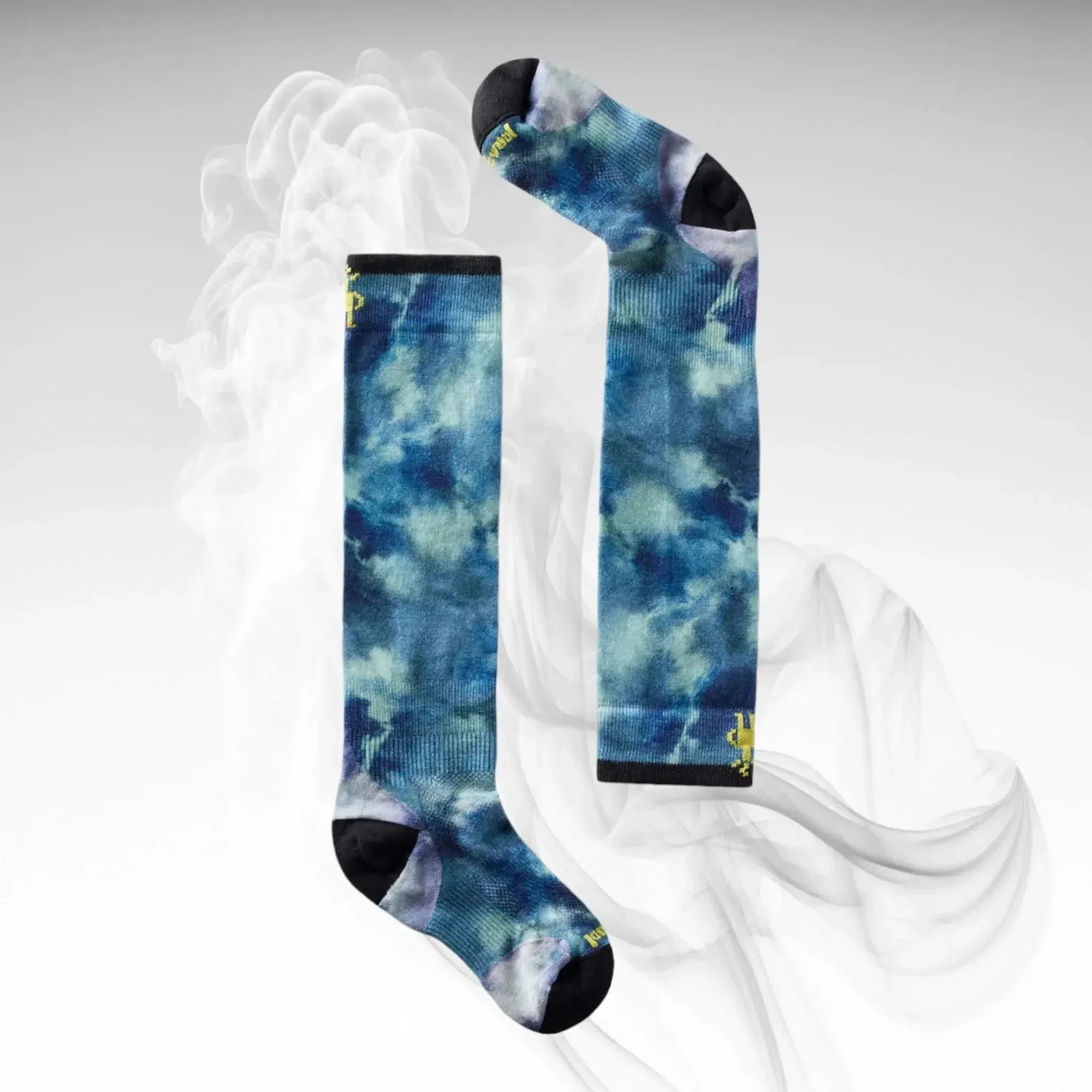 Smartwool JR Zero Cushion Tie-Dye Ski Socks - Image 3