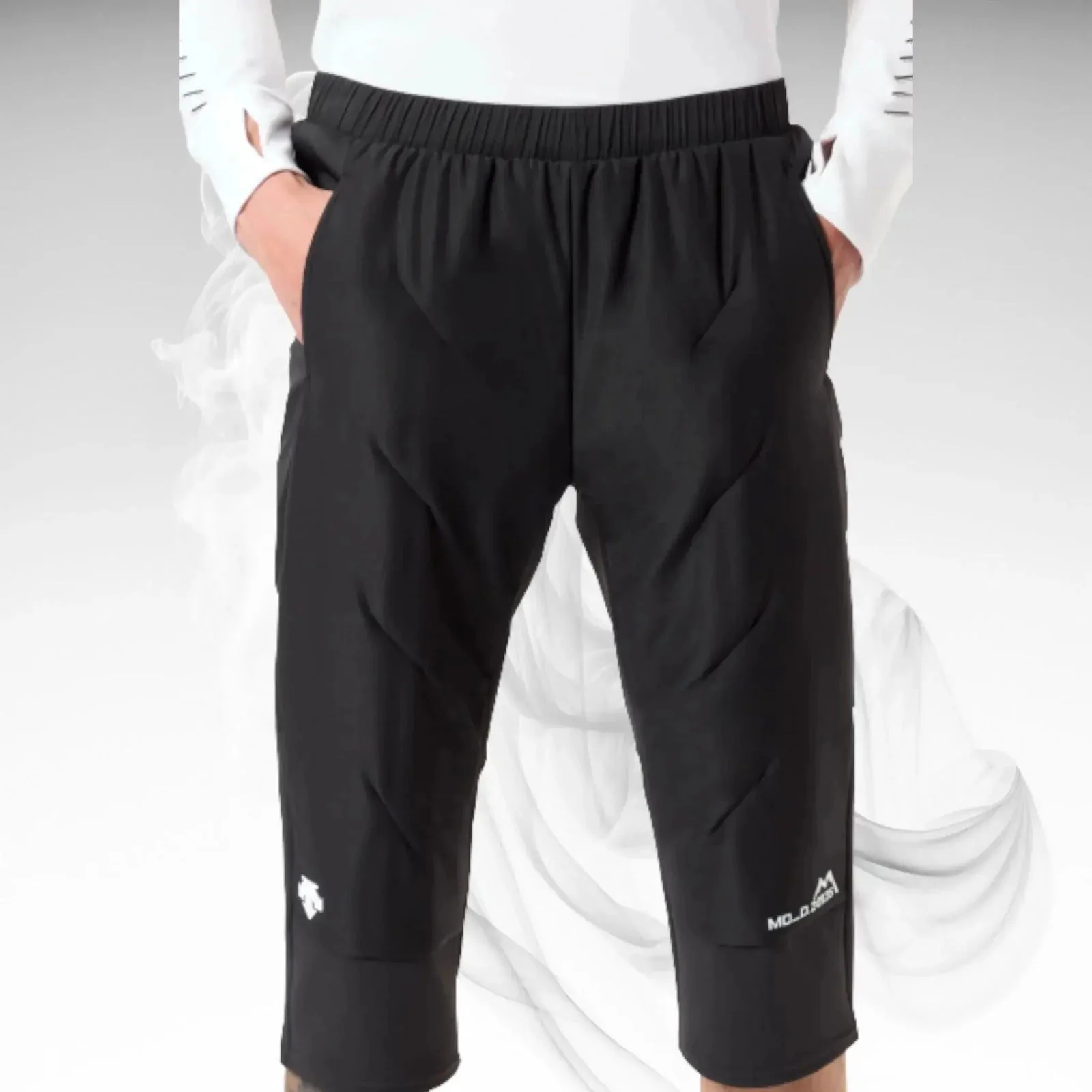 Softshell Pants Descente SHybrid Middle Pants Black - 2023/24