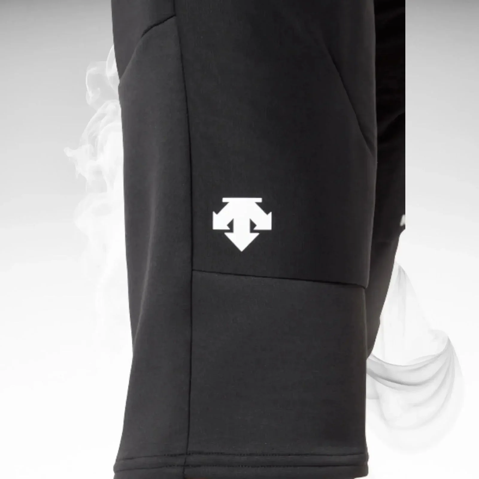 Softshell Pants Descente SHybrid Middle Pants Black - 2023/24 - Image 4