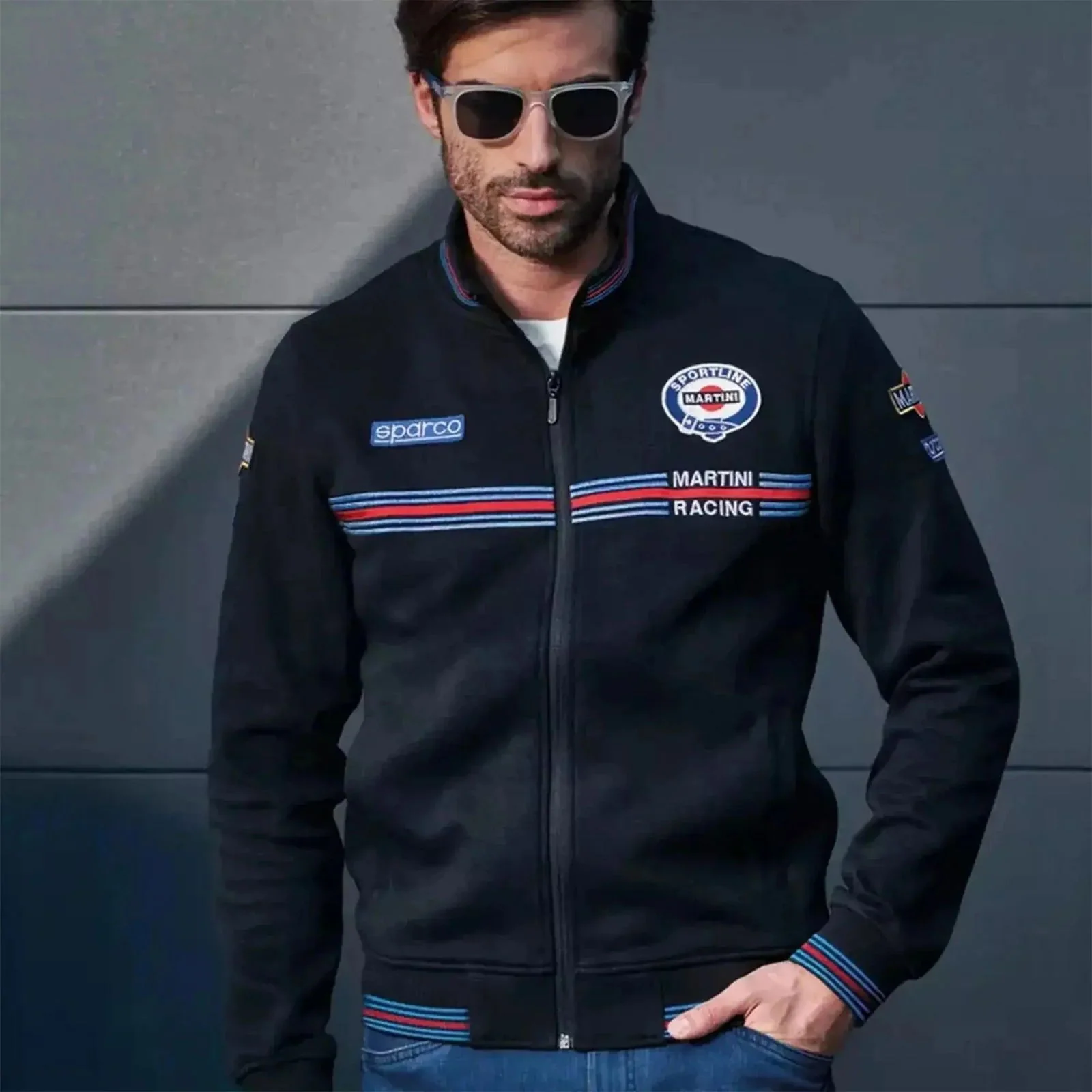 Sparco Full Zip Sweatshirt Martini Racing - Image 2