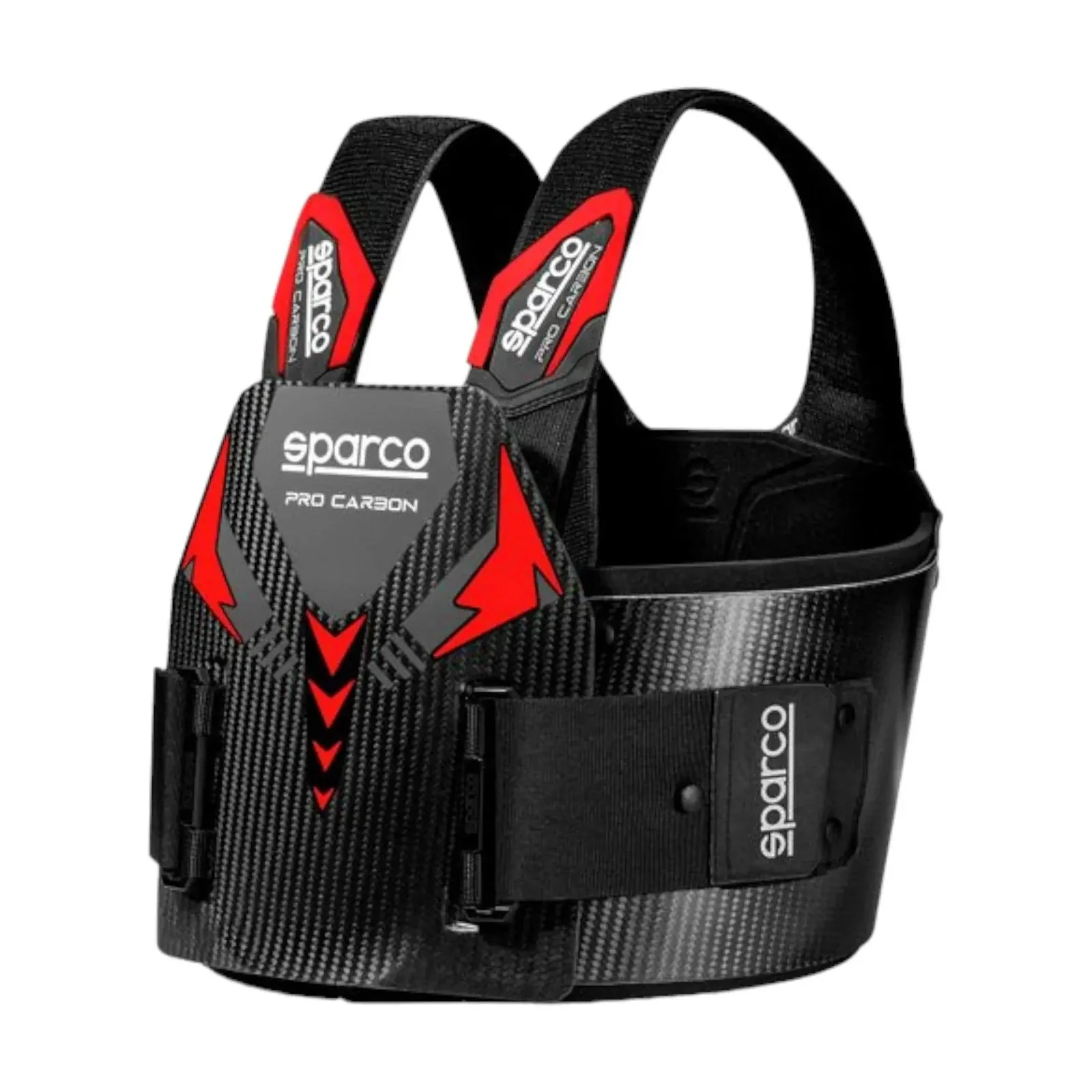 Sparco Pro Carbon Rib Protector | Lightweight Karting Safety Gear - Image 3
