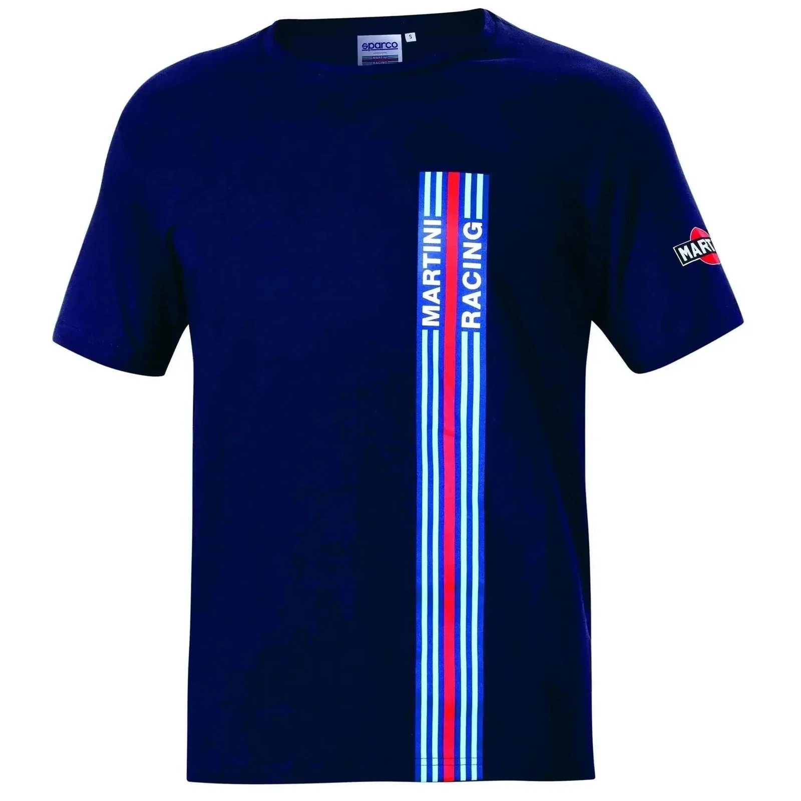 Sparco T-Shirt Big Stripes Martini Racing - Image 2