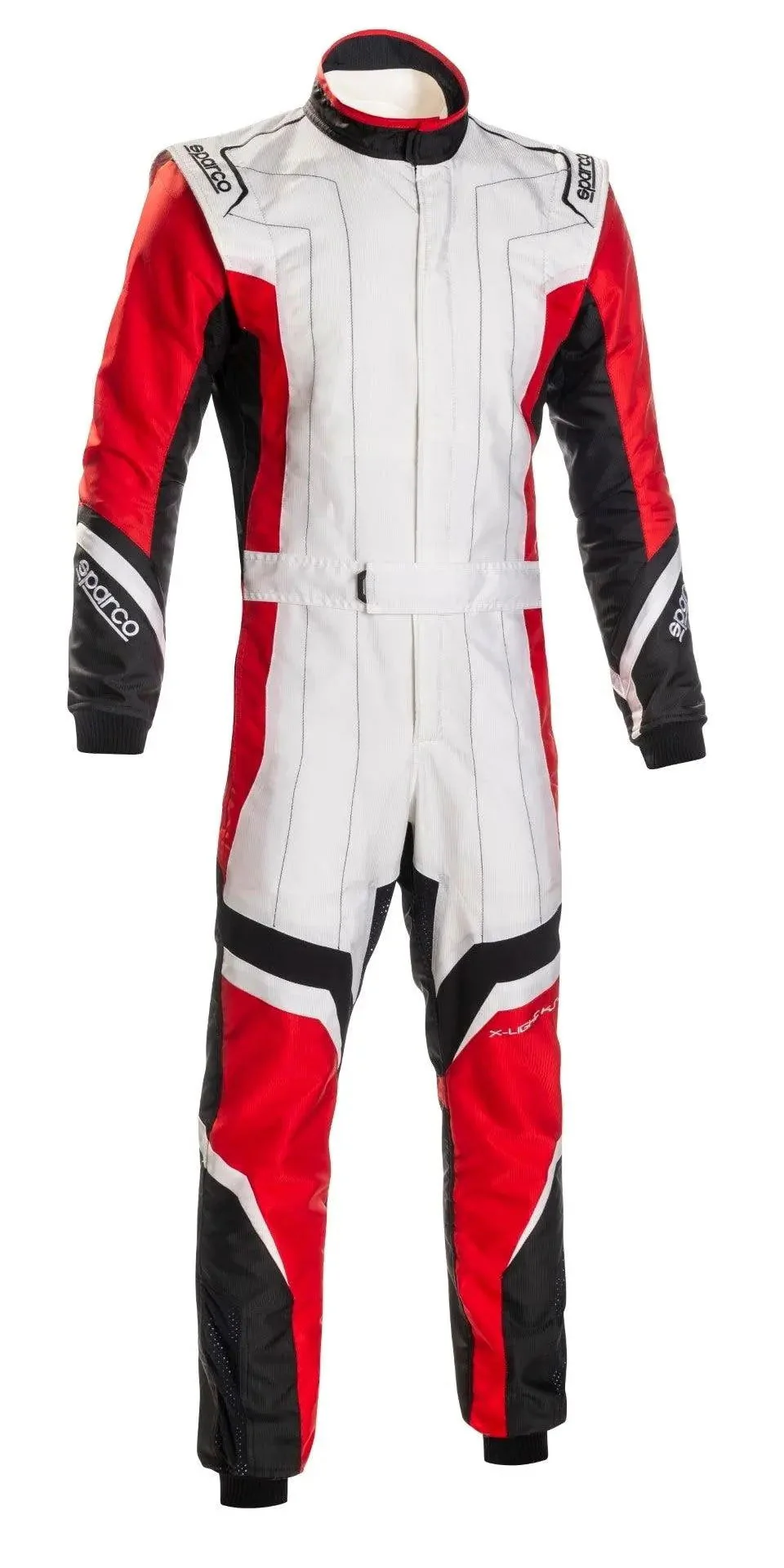 Sparco X-Light KS-7 Replica Kart Suit - Black/Grey Lightweight Racing - Image 3