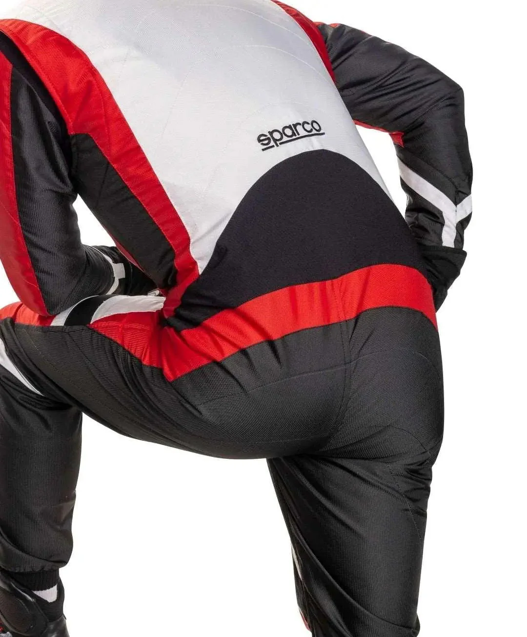 Sparco X-Light KS-7 Replica Kart Suit - Black/Grey Lightweight Racing - Image 4