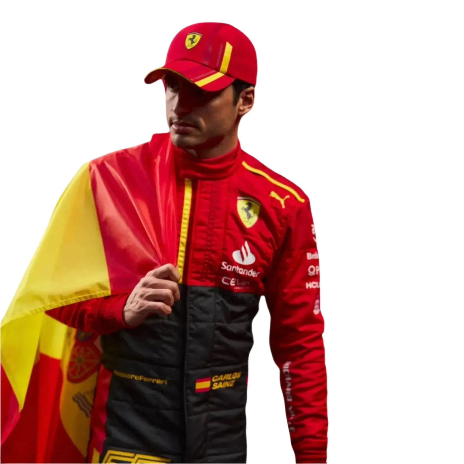Special Ferrari Race Suit Carlos Sainz 2023 F1 Spain GP - Image 3
