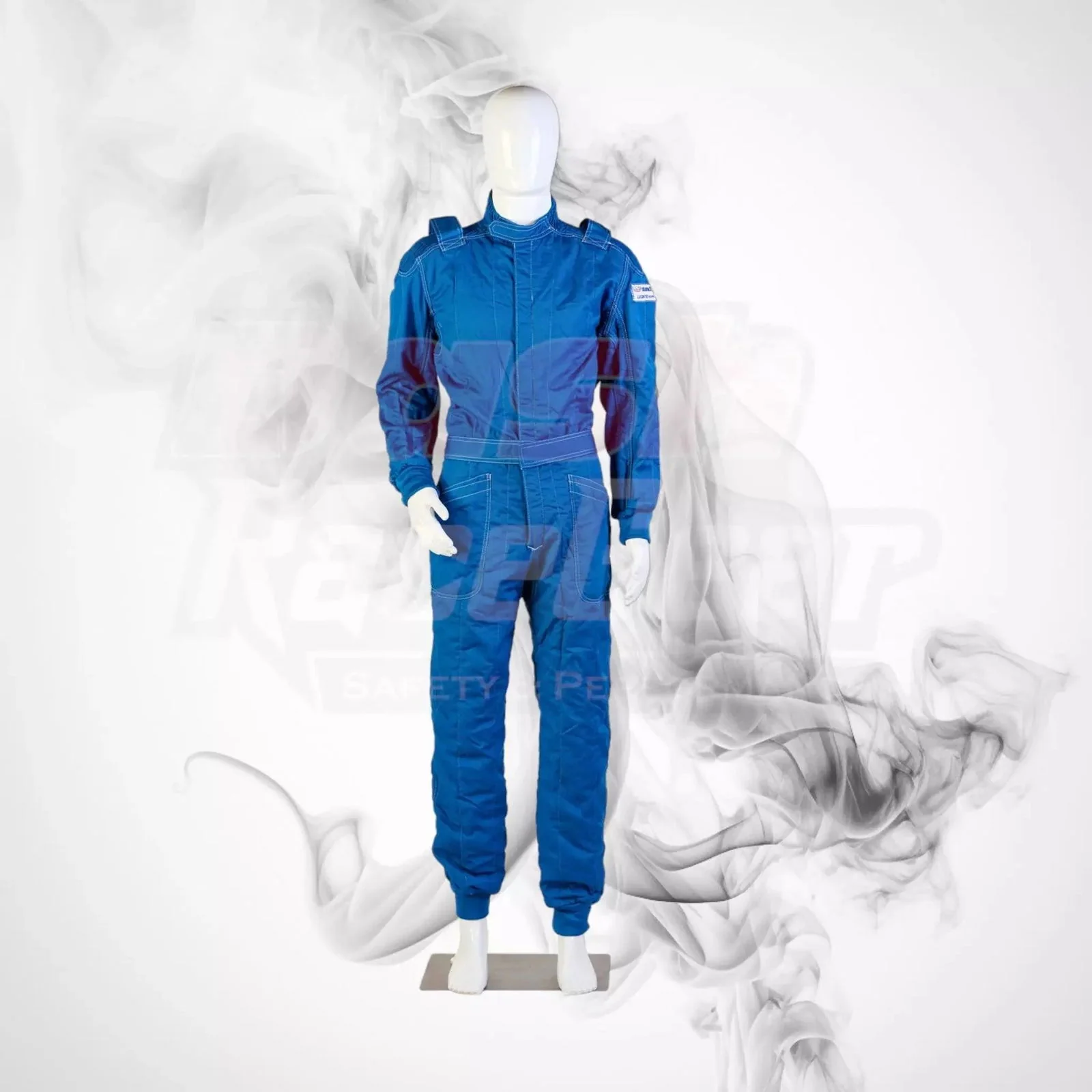 Stand 21 LeConte Blue NIGEL MANSELL’S Race Suit