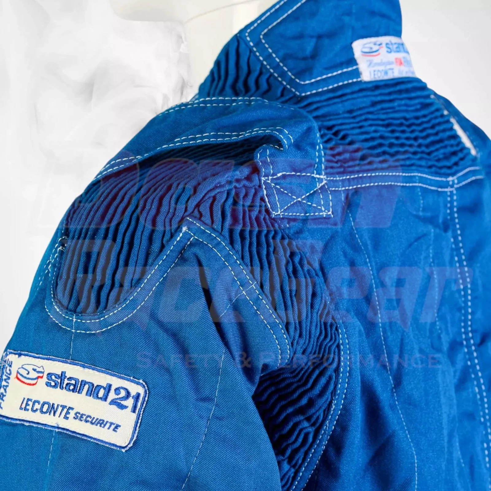 Stand 21 LeConte Blue NIGEL MANSELL’S Race Suit - Image 5