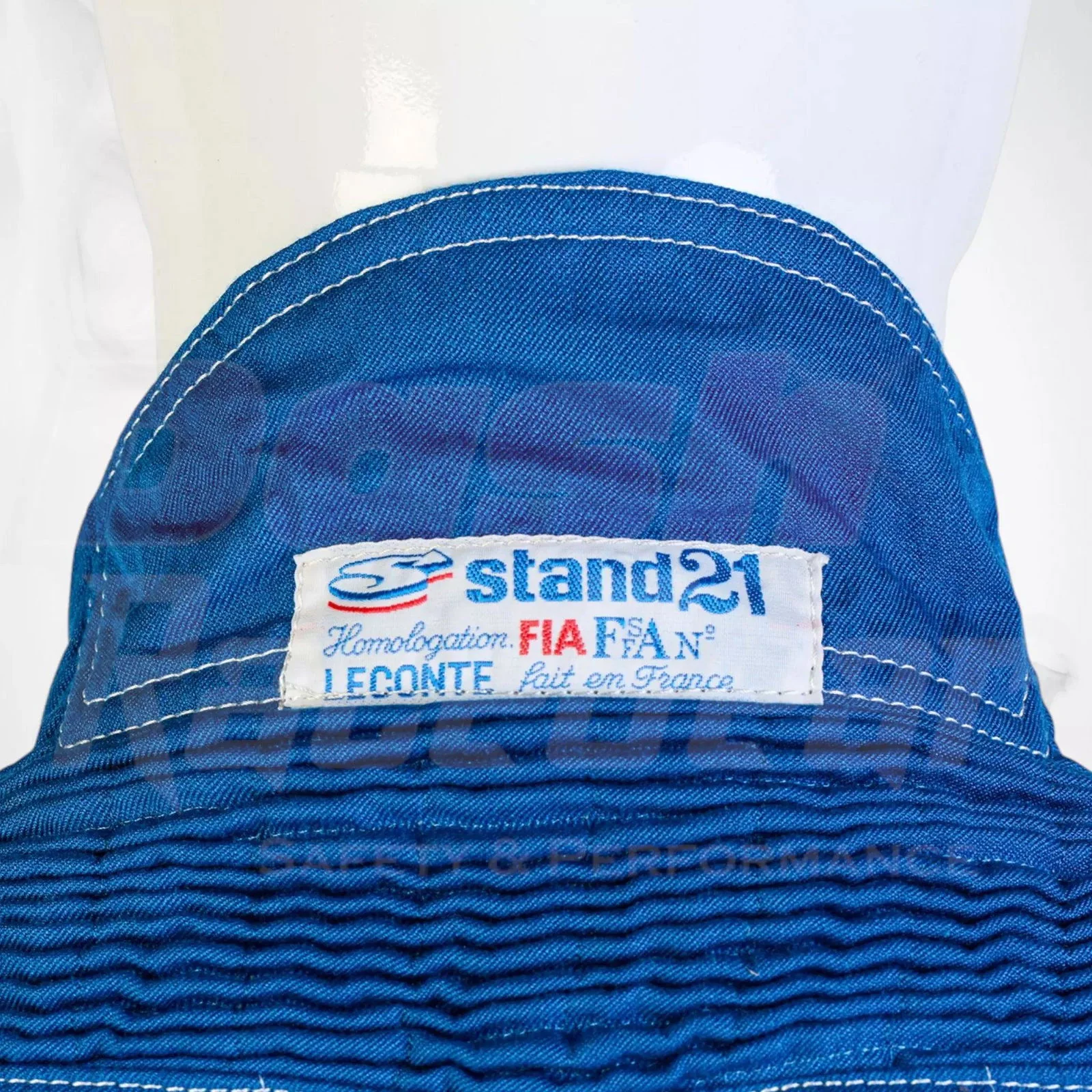 Stand 21 LeConte Blue NIGEL MANSELL’S Race Suit - Image 6
