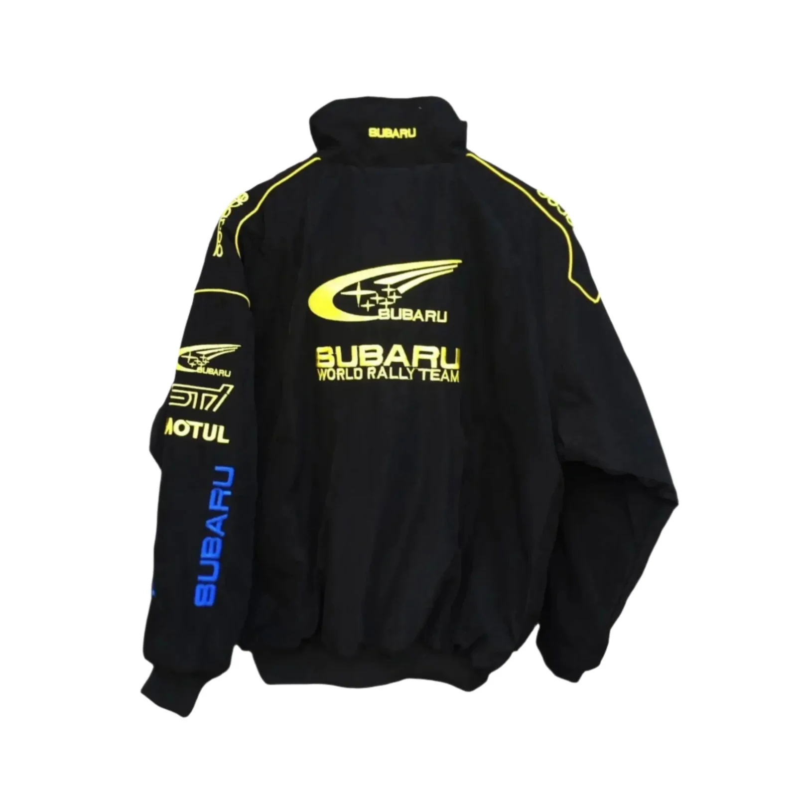 Subaru Racing Vintage Zip-Up Jacket - Unisex Motorsport Apparel - Image 2
