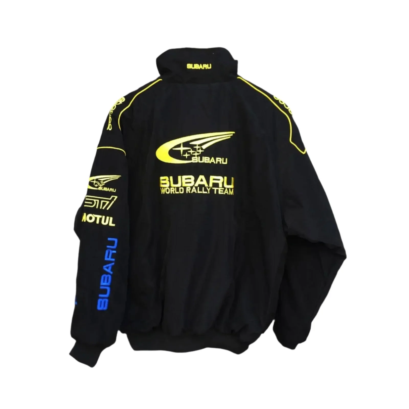 Subaru Racing Vintage Zip-Up Jacket - Unisex Motorsport Apparel - Image 4