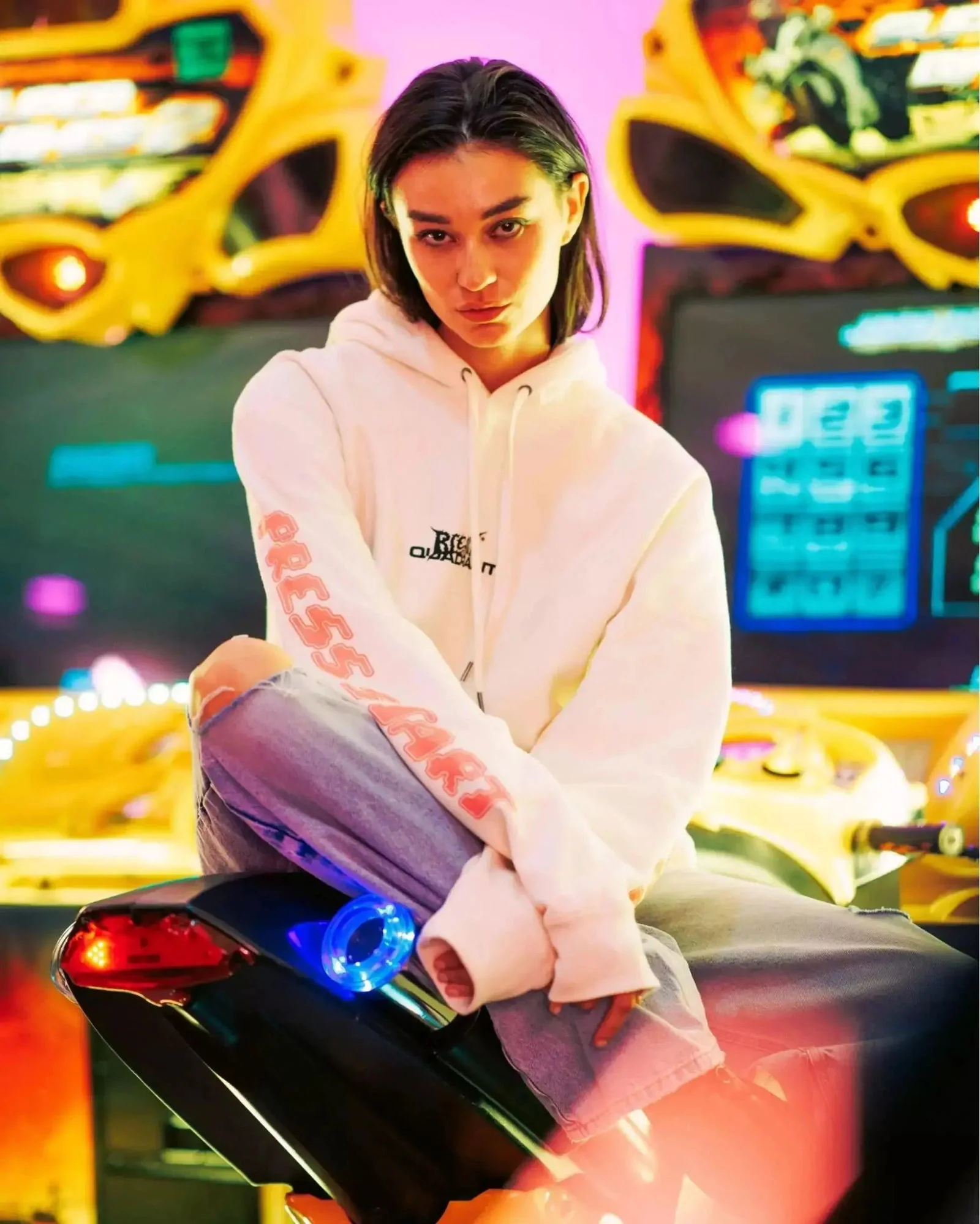 SWIRL BONE HOODIE - Image 3