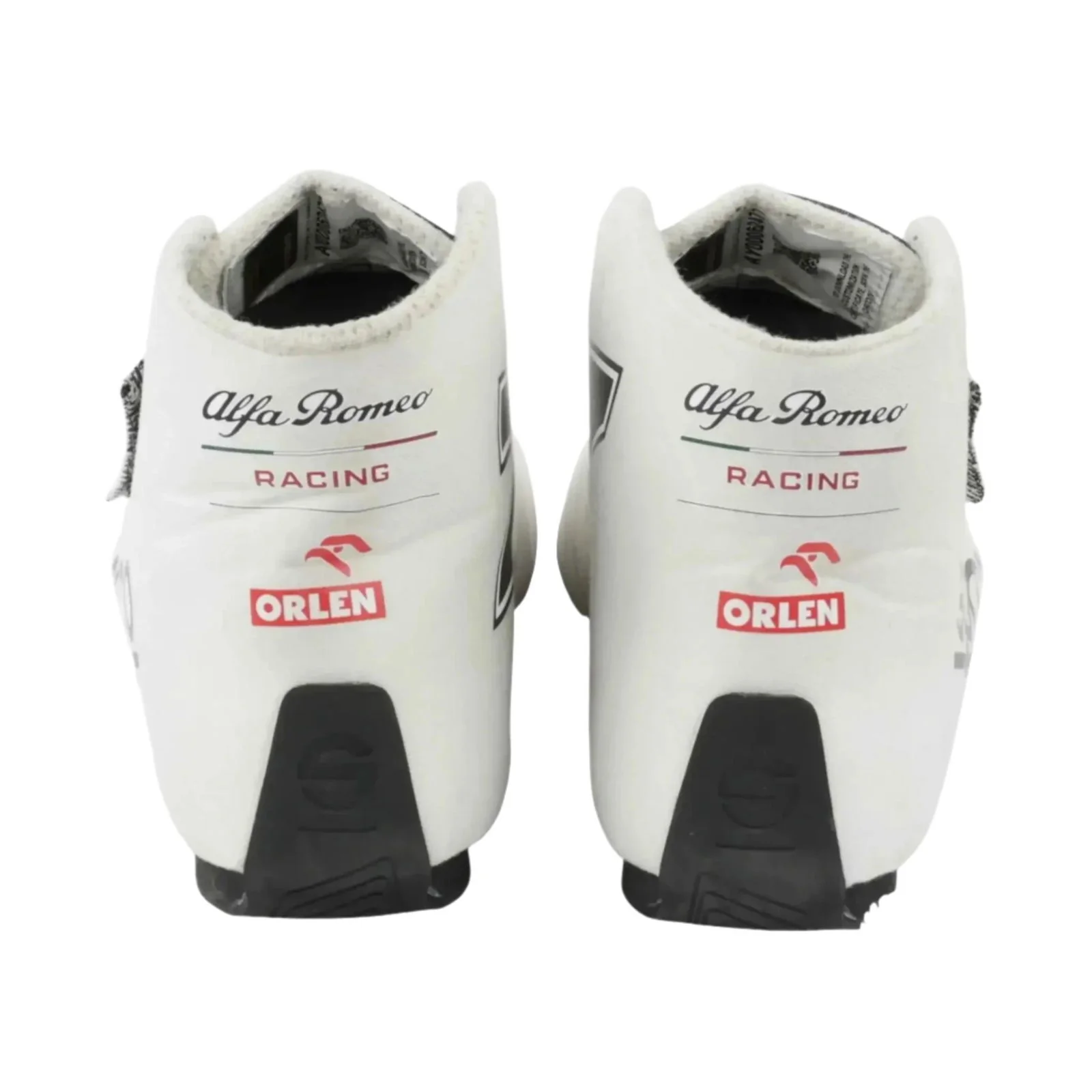 Kimi Räikkönen 2021 Alfa Romeo F1 Race Boots - Image 3