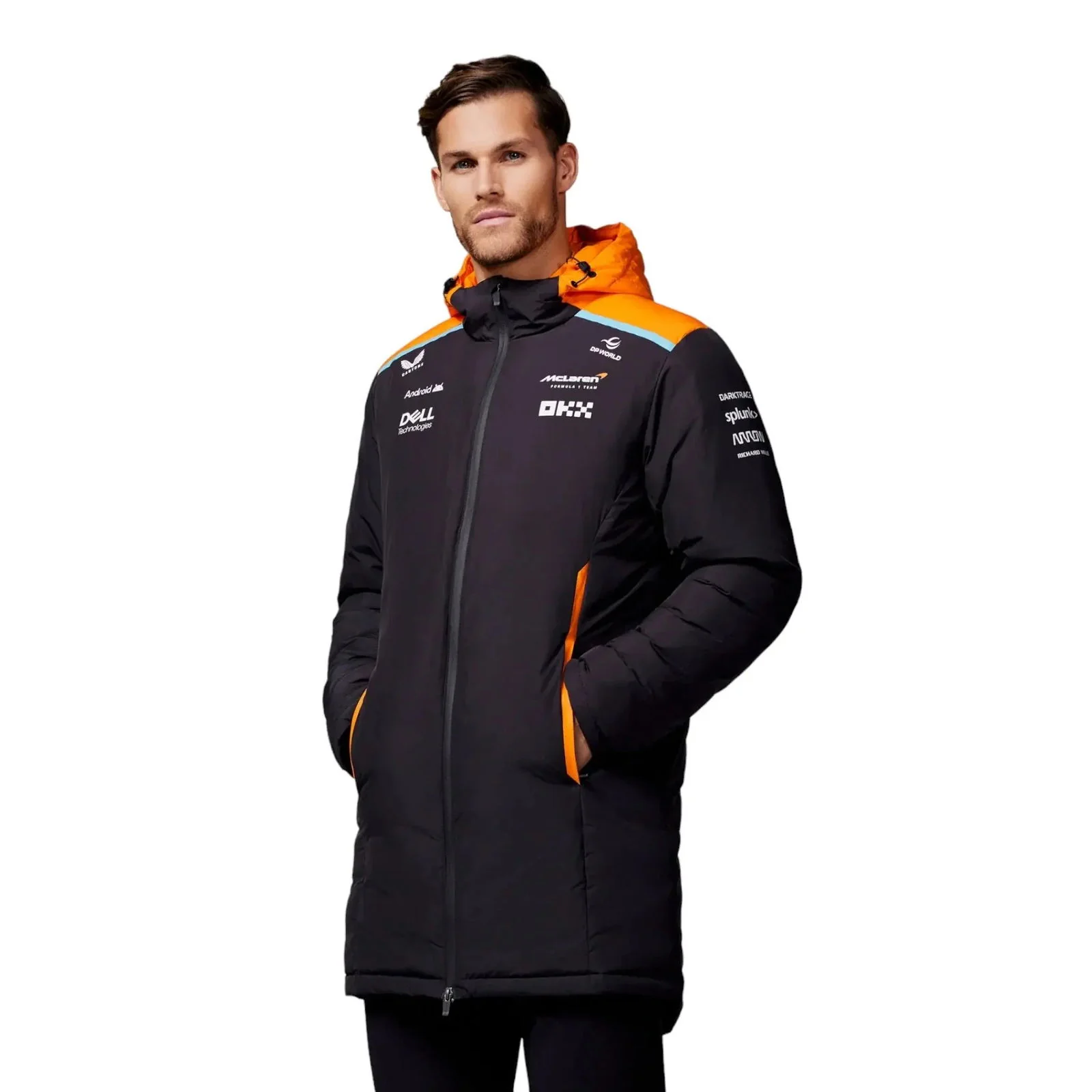 Unisex Longline Padded Jacket | Official Formula 1 Teamwear - Image 3
