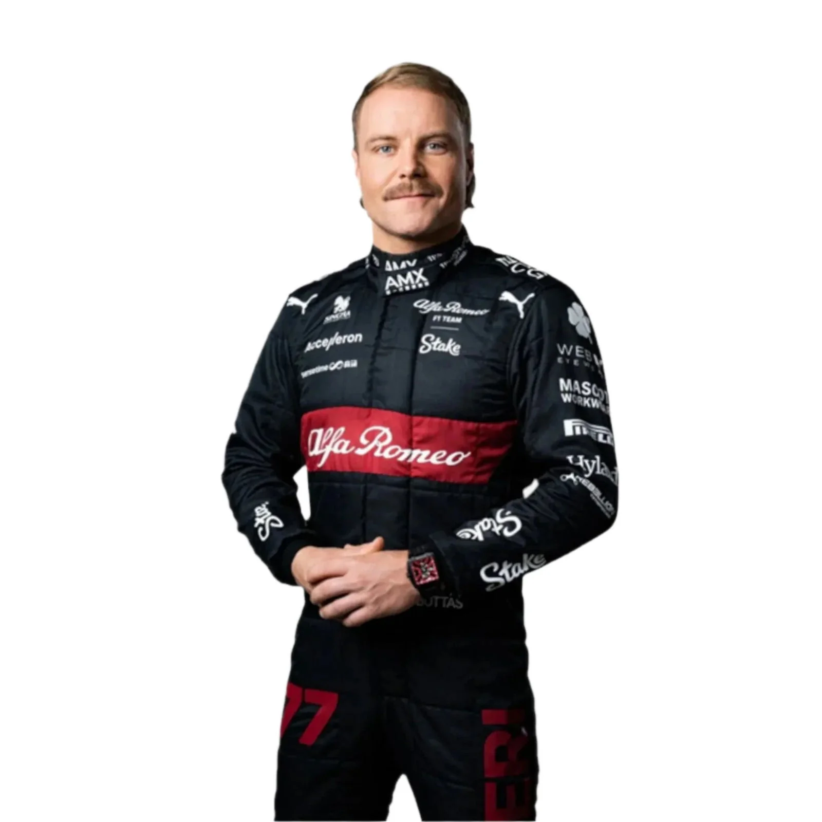 Valtteri Bottas Alfa Romeo Race Suit 2023 NEW - Image 4