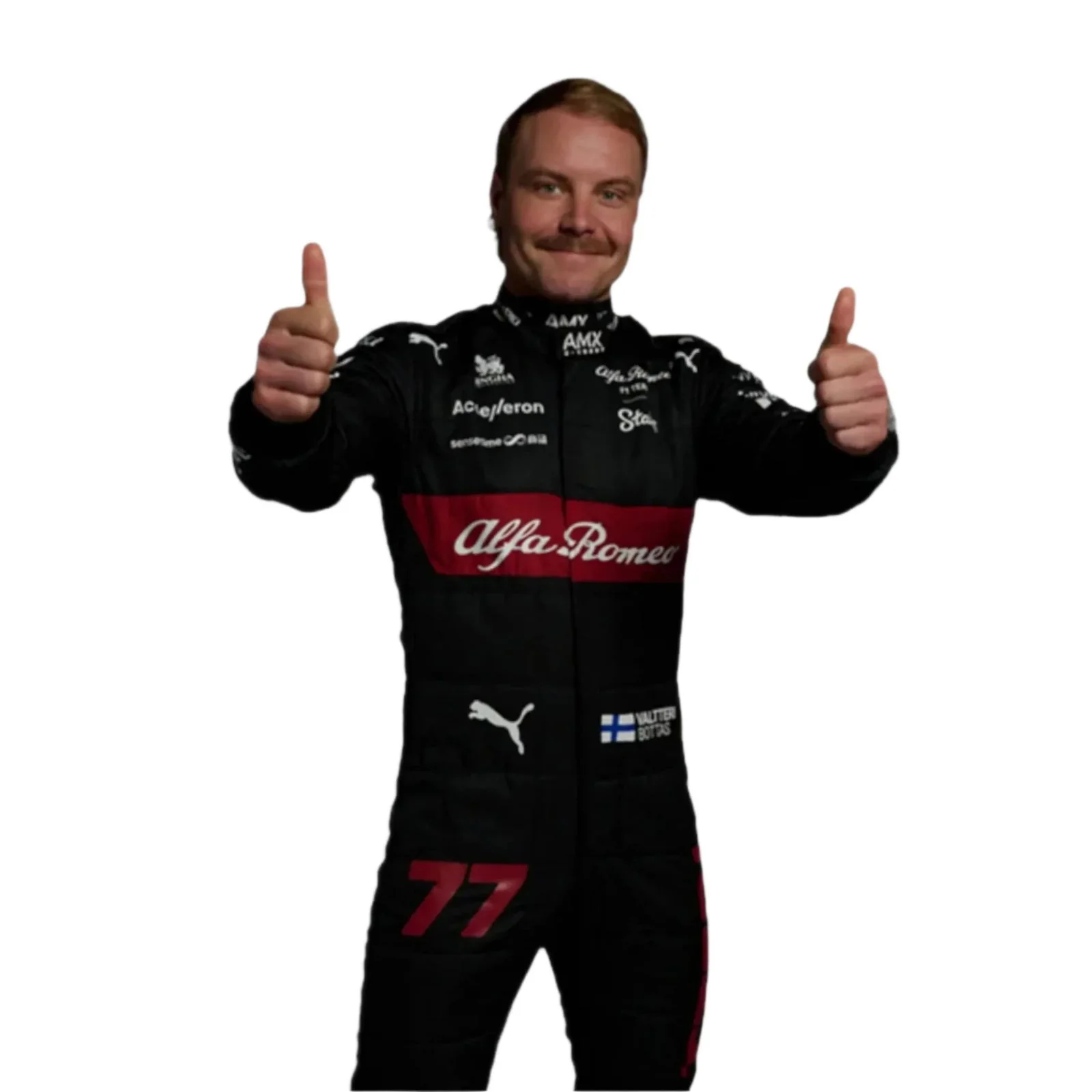 Valtteri Bottas Alfa Romeo Race Suit 2023 NEW - Image 5