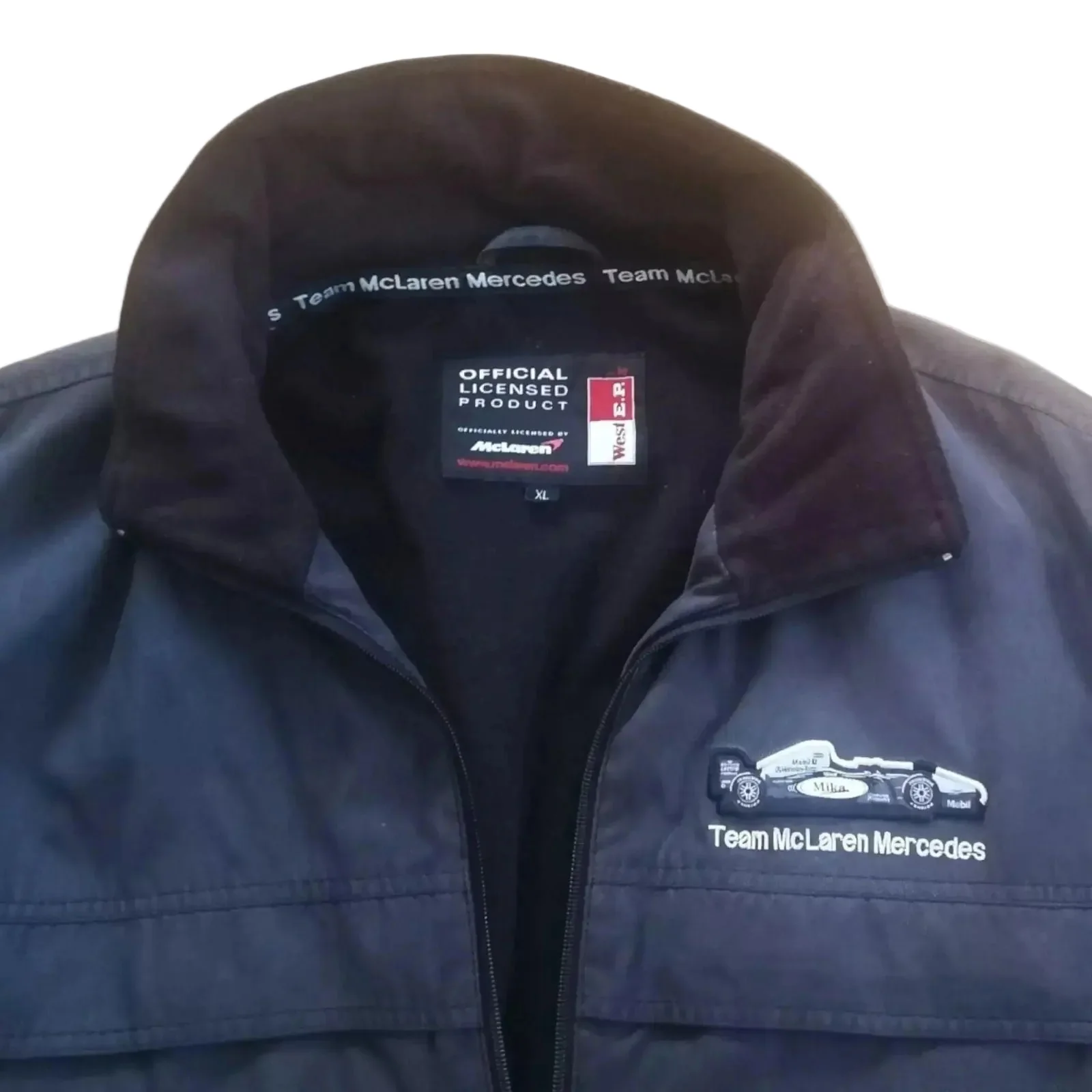 Vintage 90's McLaren Mika Häkkinen Jacket - Image 3