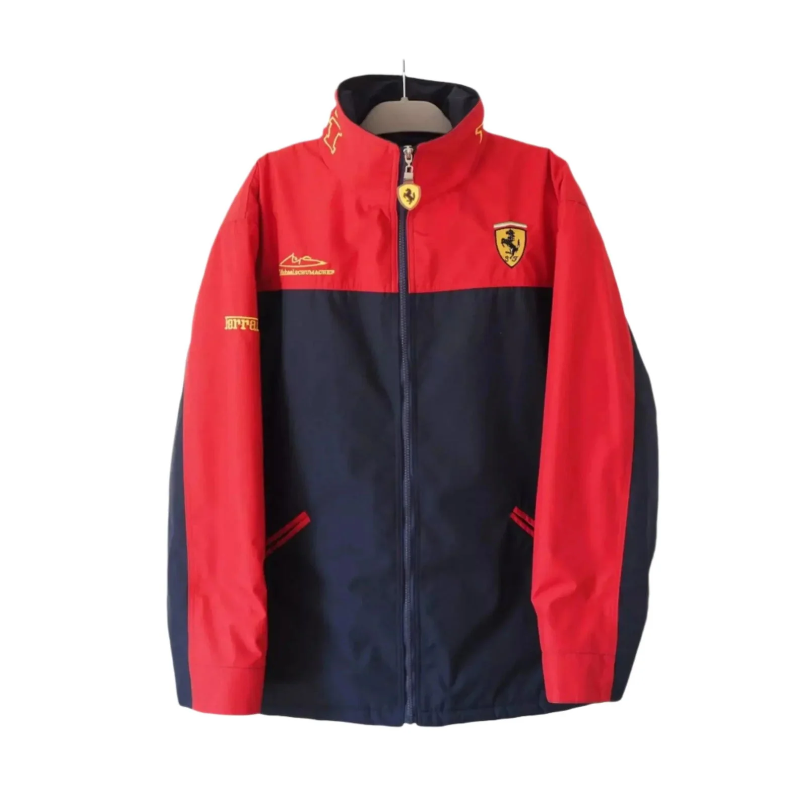Vintage Ferrari Michael Schumacher 90's F1 Racing Team Jacket