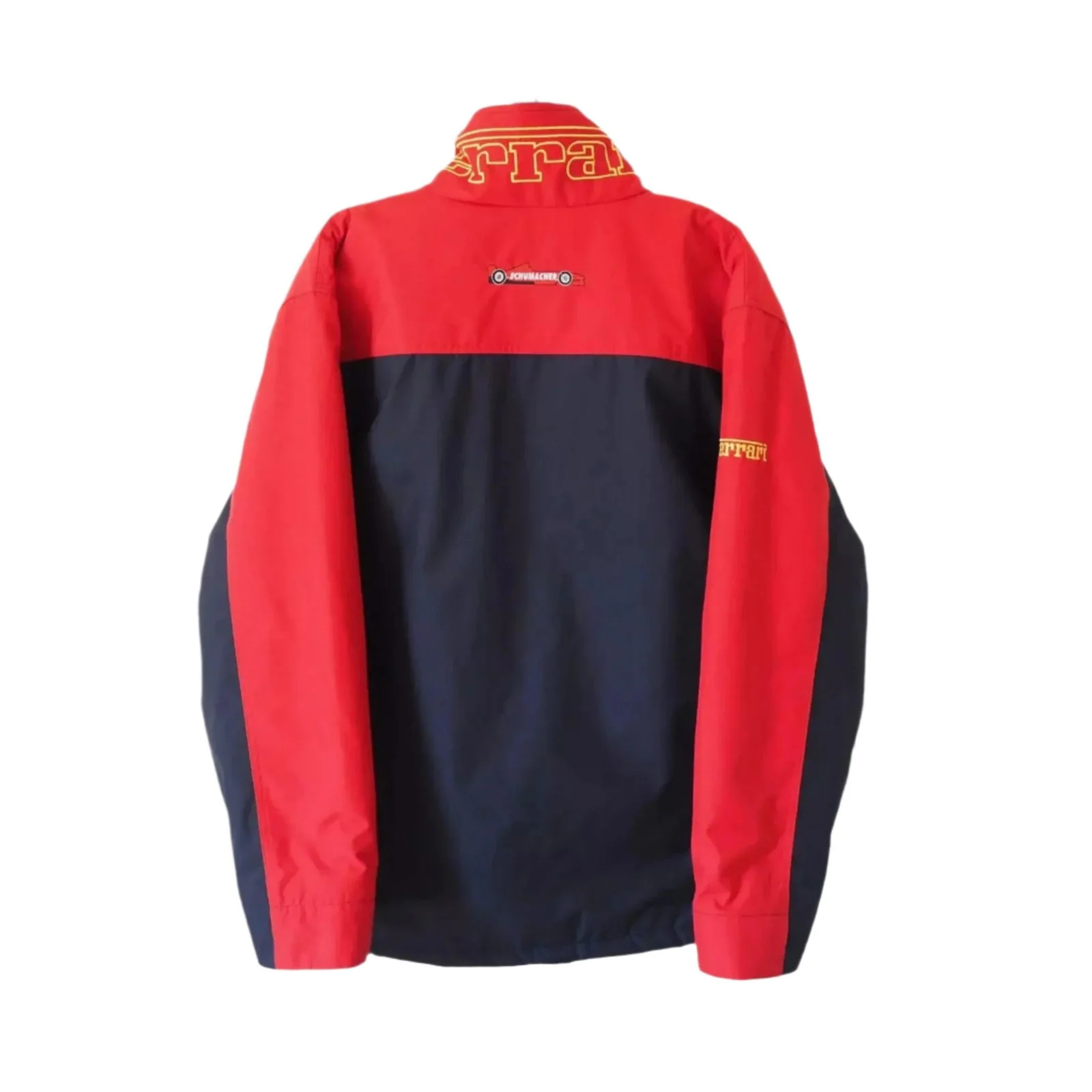 Vintage Ferrari Michael Schumacher 90's F1 Racing Team Jacket - Image 3