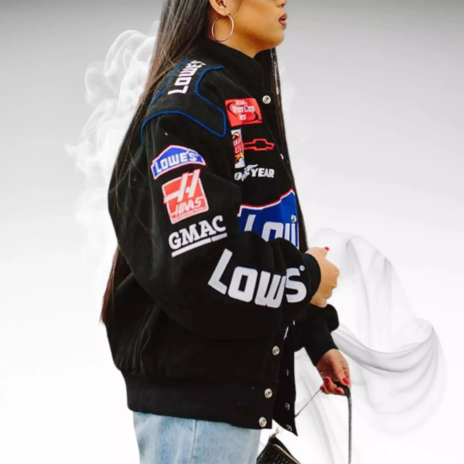 Vintage Lowe's Nascar Racing Jacket - Image 6