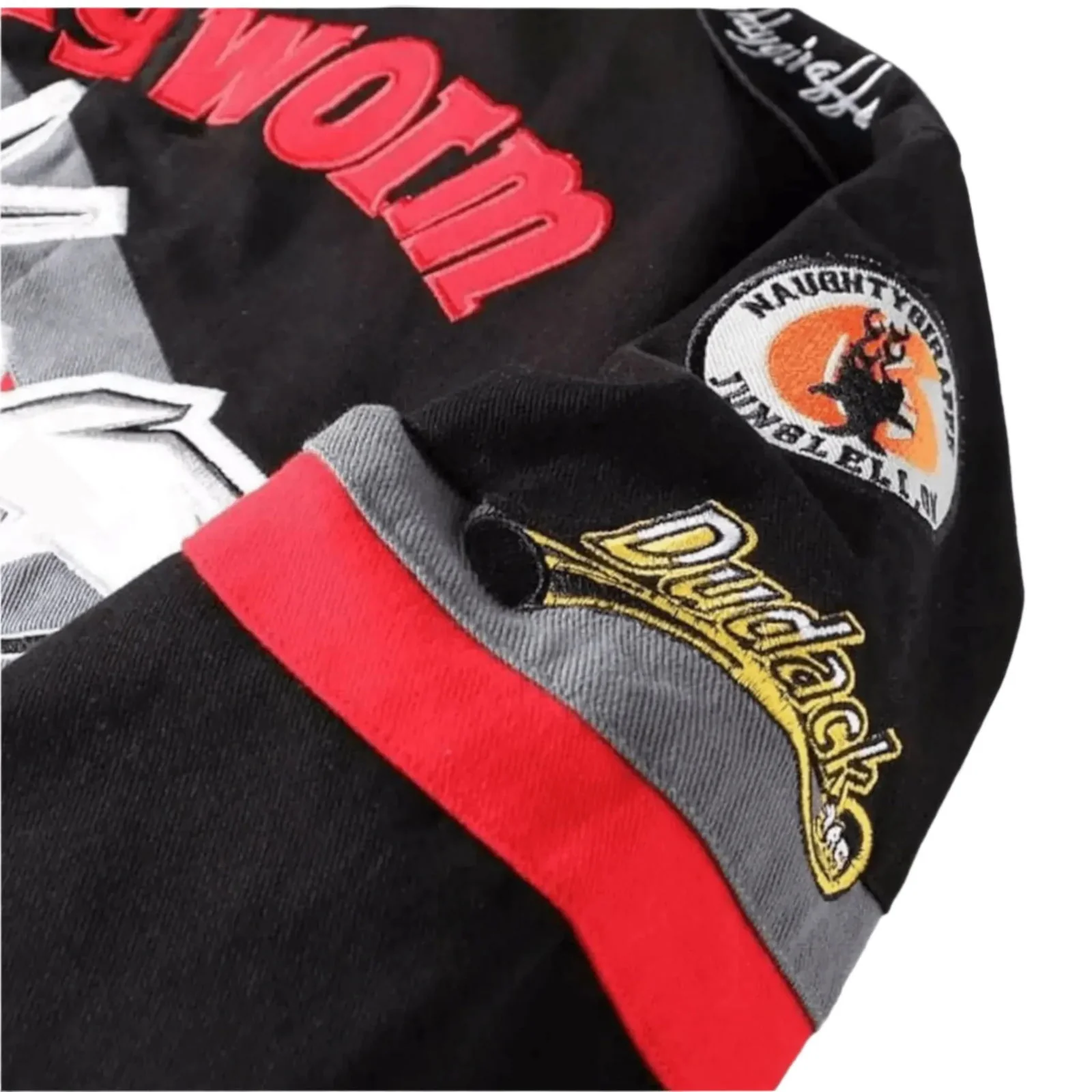 Vintage Slugworm Racing Jacket - Thickened Motorsport Apparel - Image 3