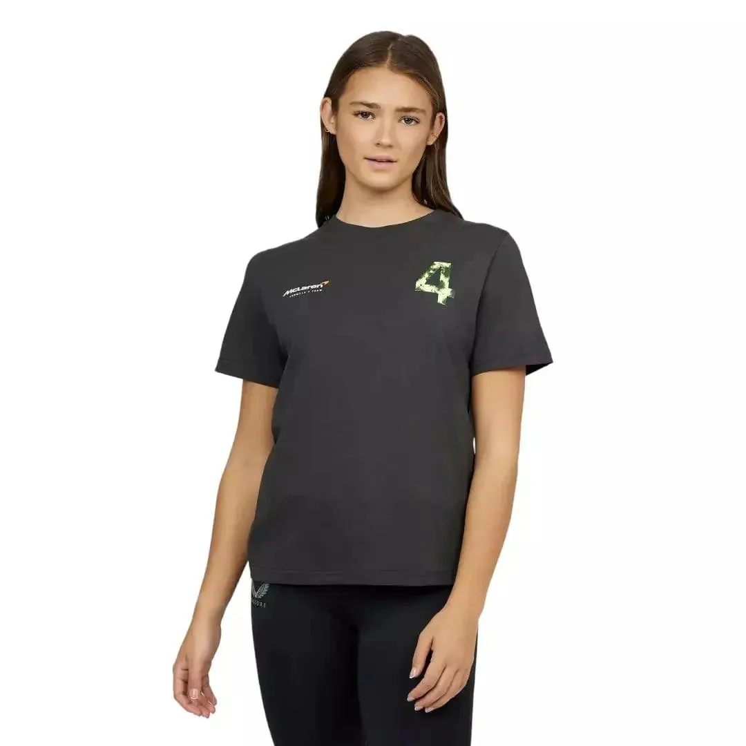 WOMENS LANDO NORRIS SILVERSTONE T-SHIRT - Image 3