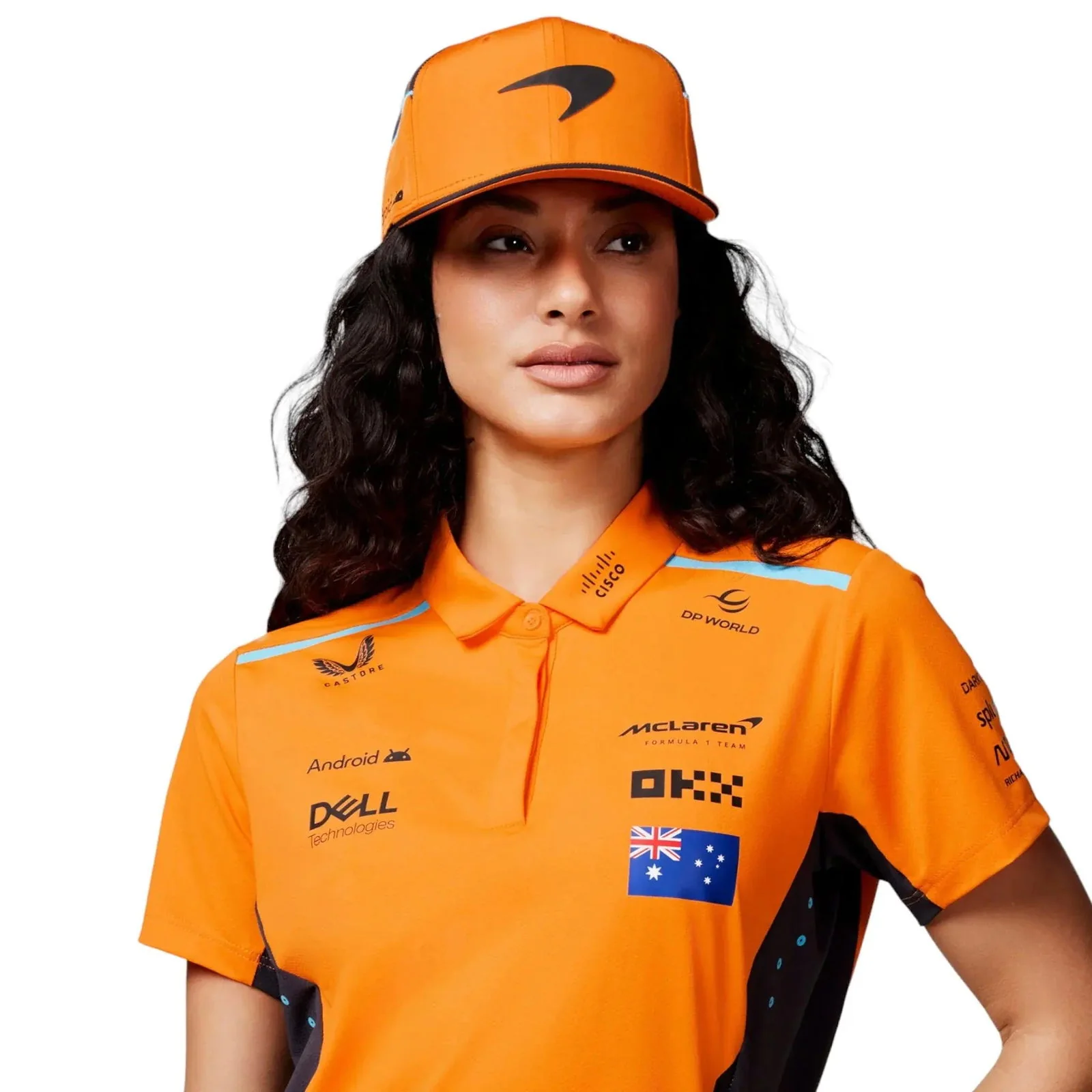 Women's Polo Shirt | Official Oscar Piastri Formula 1 Teamwear - Image 4