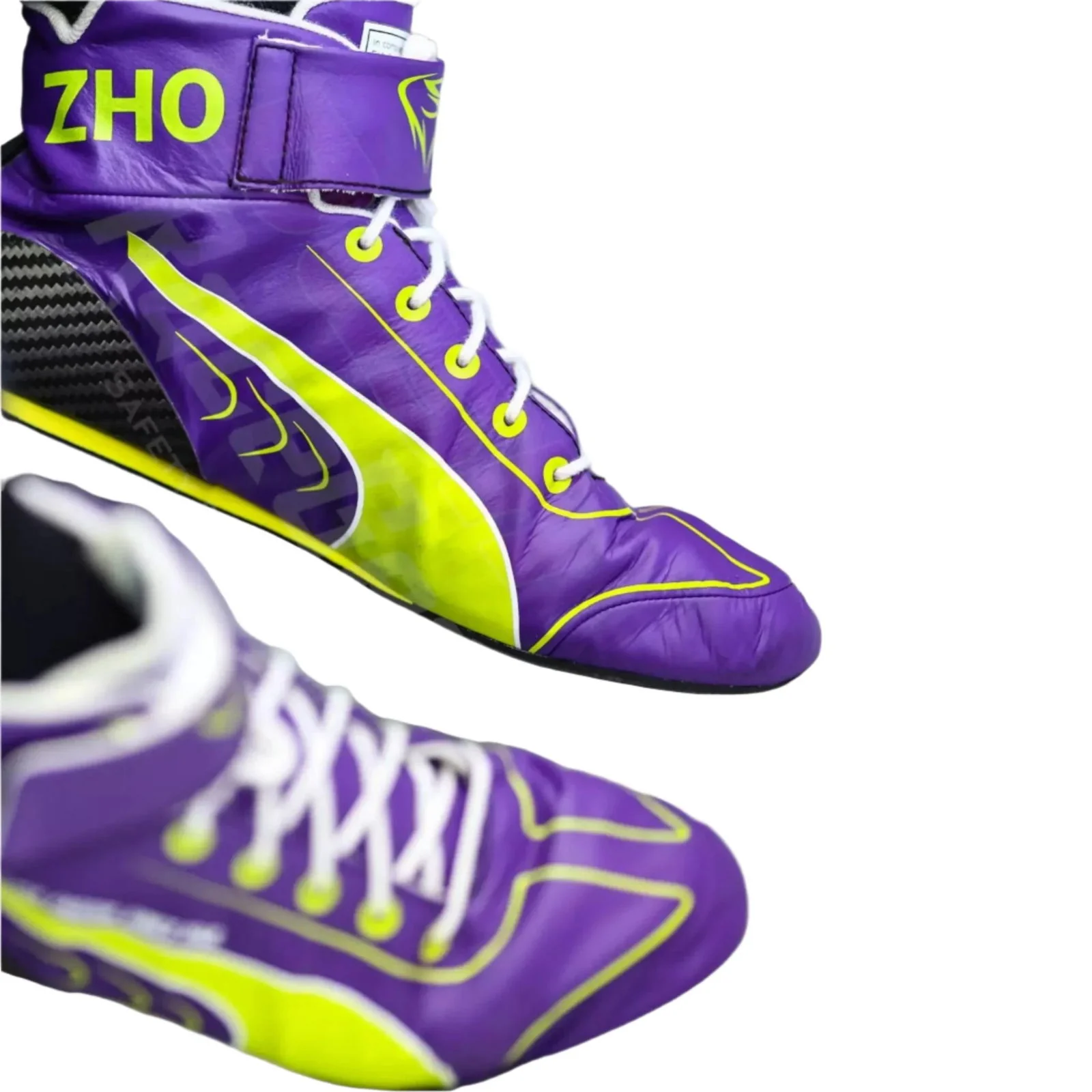 Zhou Guanyu 2023 Alfa Romeo F1 Team Race Boots - Image 3